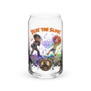 Beat The Slime 16oz Can Glass