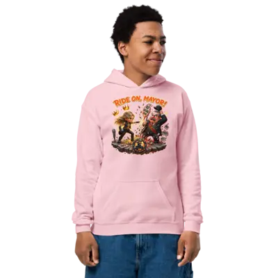 Ride On Mayor Kids Hoodie