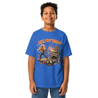Art Not Trash Kids T-Shirt