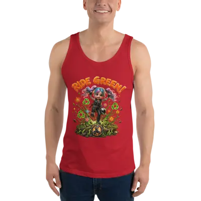 Harper Ride Green Vest Tank