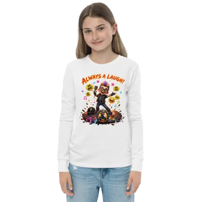 Ethan Always A Laugh Kids Long Sleeve