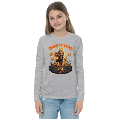 Maddison Born To Lead Kids Long Sleeve