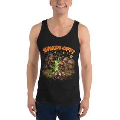 Spikes Off Vest Tank