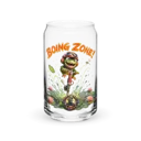 Turbo Toad Boing Zone 16oz Can Glass