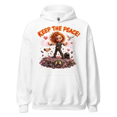 Cinnamon Keep The Peace Hoodie