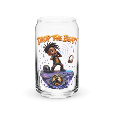 Kofi Drop The Beat 16oz Can Glass