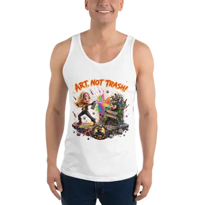Art Not Trash Vest Tank
