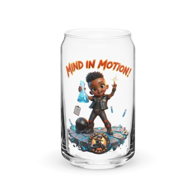 Nia Mind In Motion 16oz Can Glass