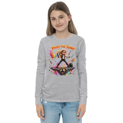 Cassidy Paint The Town Kids Long Sleeve