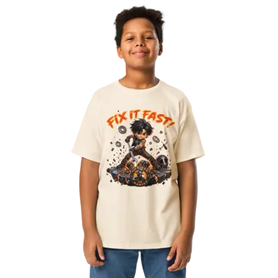 Santiago Fix It Fast Kids T-Shirt
