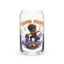 Arjun Think Fast 16oz Can Glass