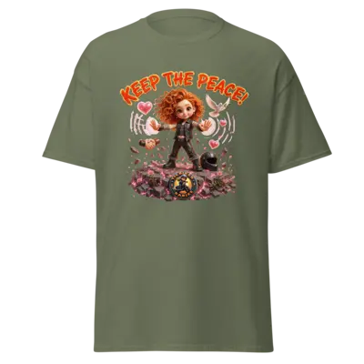 Cinnamon Keep The Peace T-Shirt