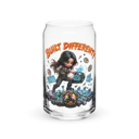 Amara Built Different 16oz Can Glass