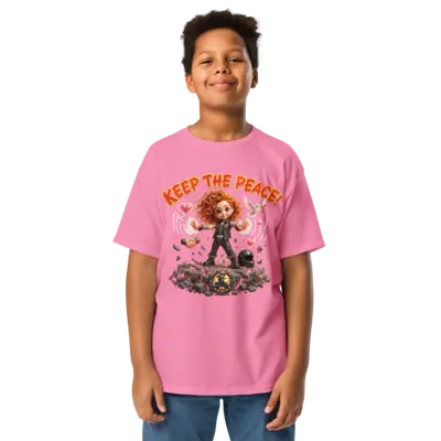 Cinnamon Keep The Peace Kids T-Shirt