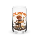 Logan Follow Me 16oz Can Glass