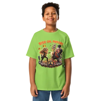 Ride On Mayor Kids T-Shirt