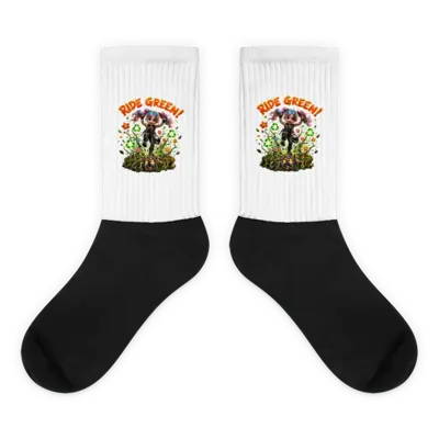Harper Ride Green Socks