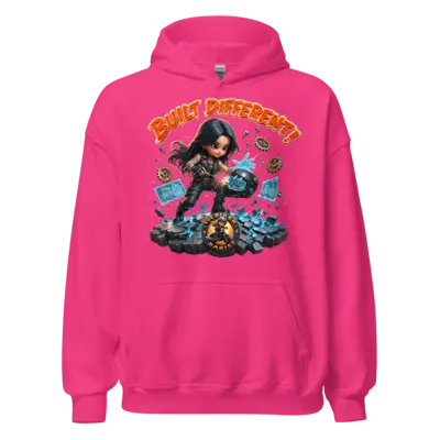 Amara Built Different Hoodie