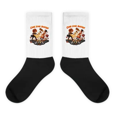 Cone Zone Busted Socks