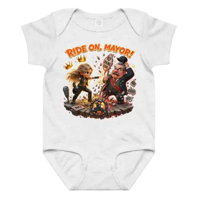 Ride On Mayor Baby Grow