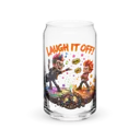 Laugh It Off 16oz Can Glass