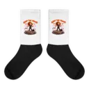 Cinnamon Keep The Peace Socks