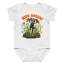 Harper Ride Green Baby Grow