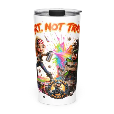 Art Not Trash 20oz Tumbler